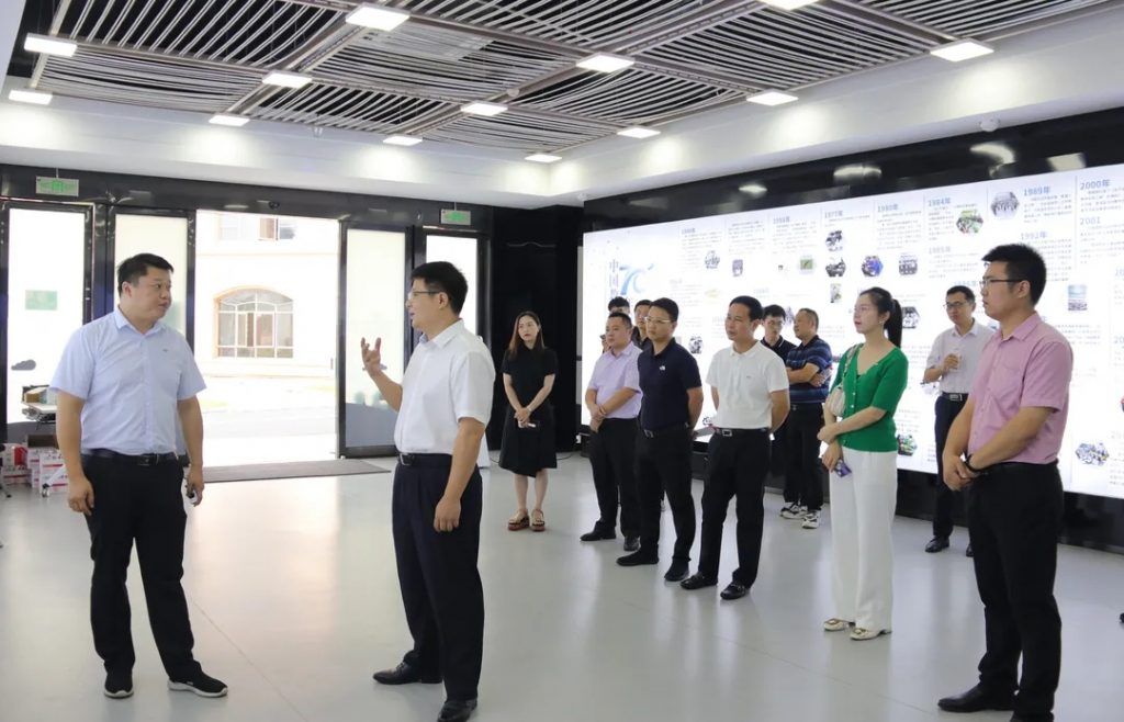 豐城市委副書記、代市長張書基調(diào)研中部教裝城數(shù)字經(jīng)濟(jì)產(chǎn)業(yè)